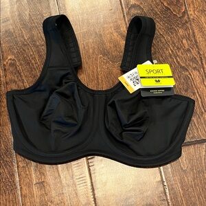 Wacoal Women's Simone Sport Unlined Full Coverage Underwire Sports Bra